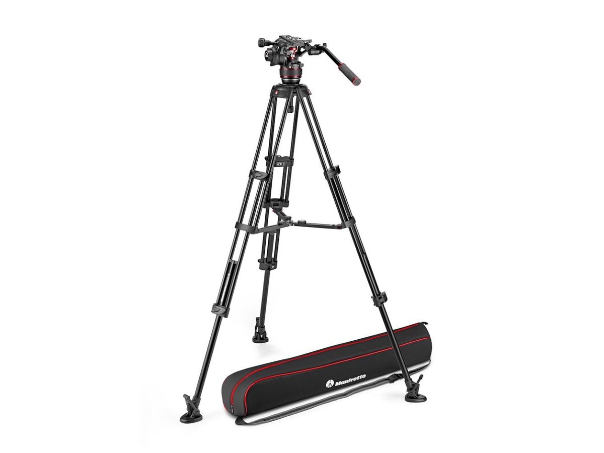 Manfrotto 608 Head w/Twin Leg Alu MS