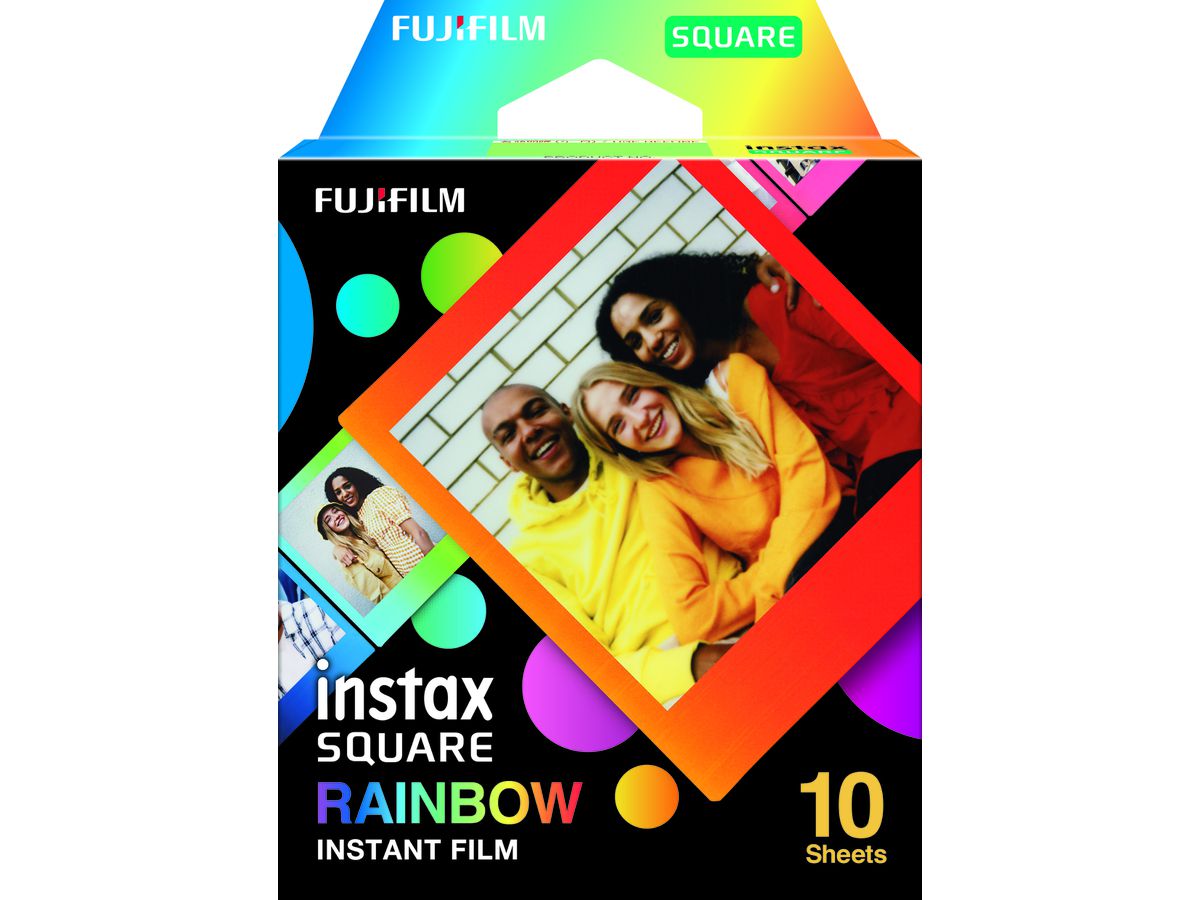 Fujifilm Instax Square 10Bl Rainbow