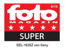 Sony E-Mount FF 16-35mm F4 T* ZA OSS