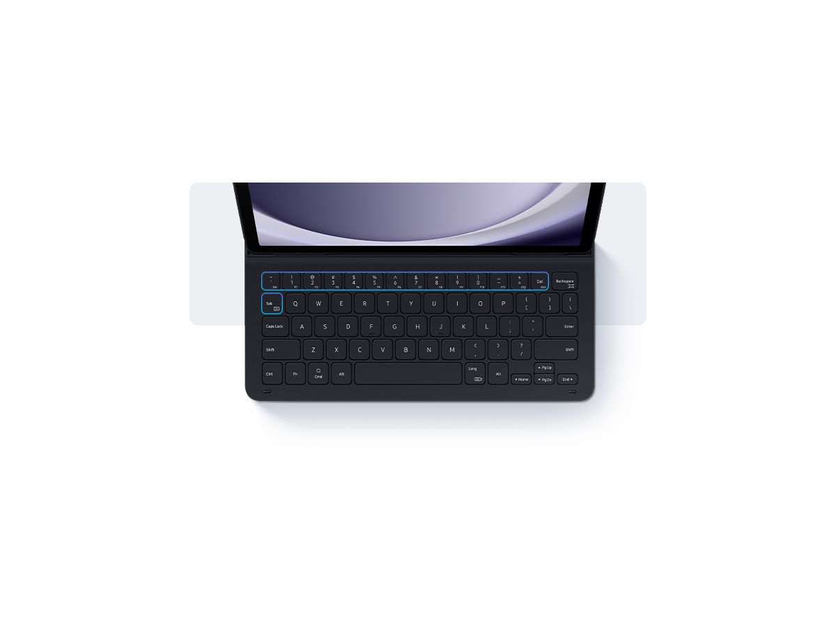 Samsung Tab A9+ Cover Keyboard Slim EN