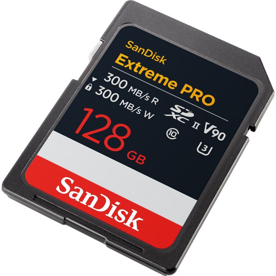 SanDisk Extreme Pro 300MB/s SDXC 128GB