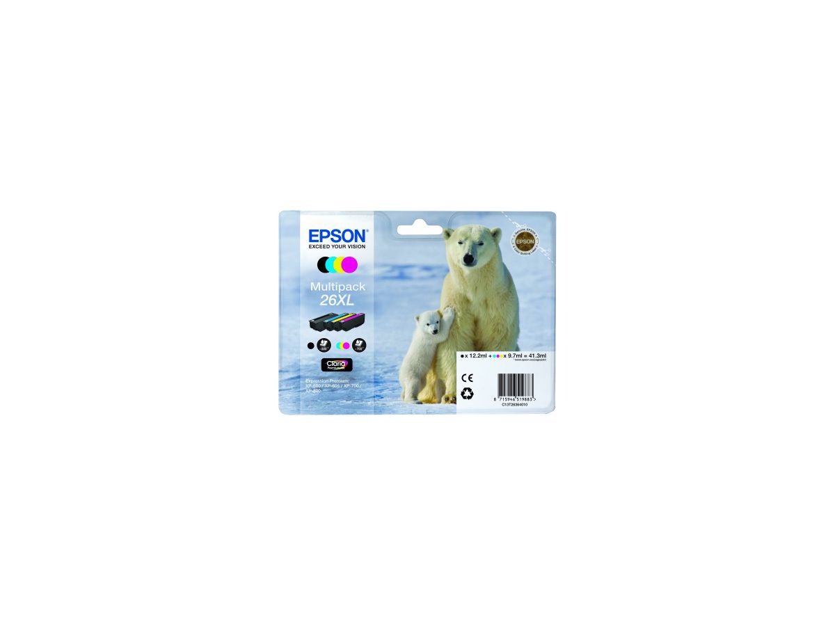 Epson Claria Ink XL T2636 Multipack