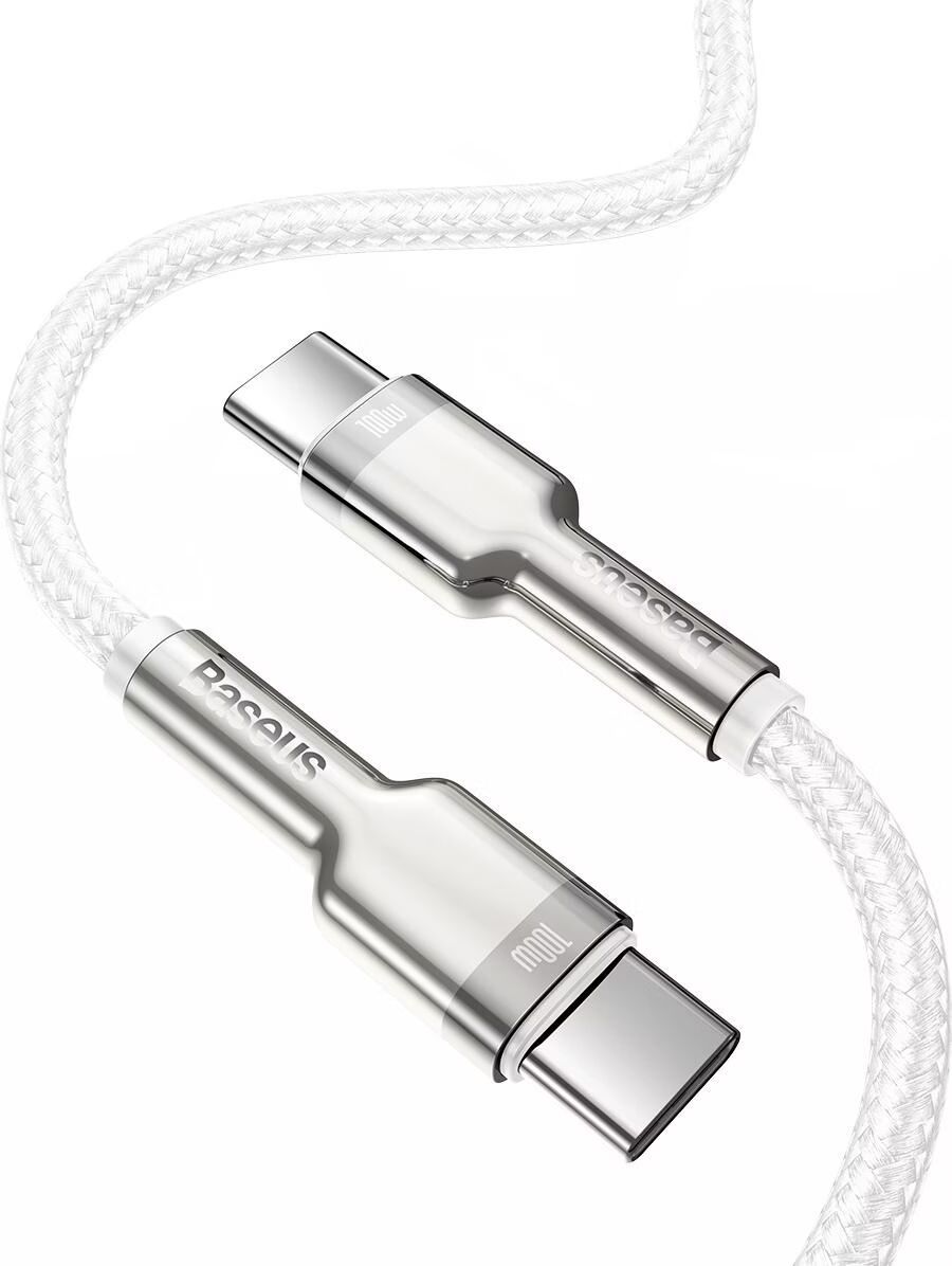 Baseus USB-C to USB-C 2m 100W White