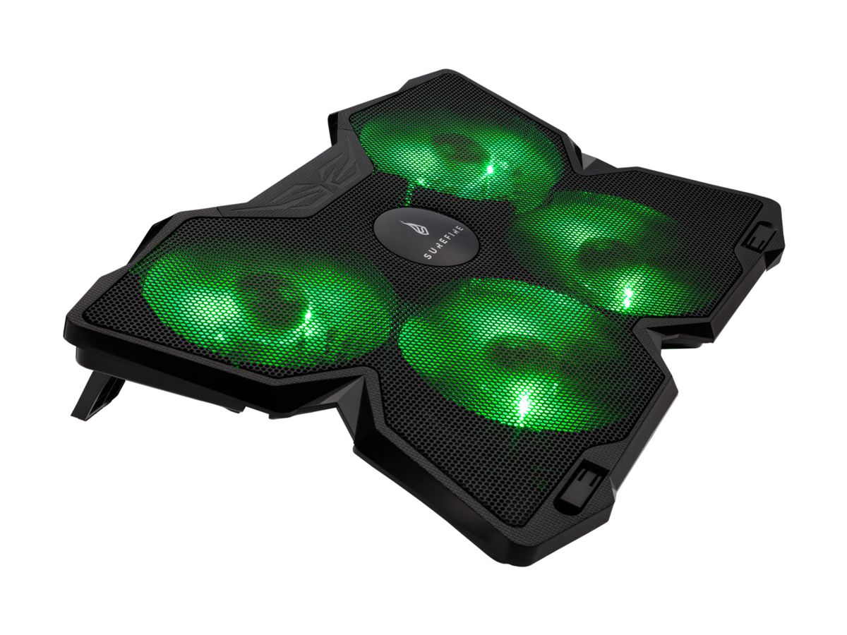 SureFire Gaming Cooling Pad Bora Green