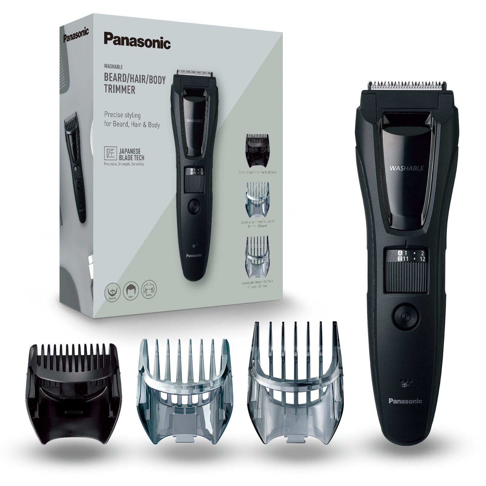 Panasonic Tondeuse barbe/cheveux GB61