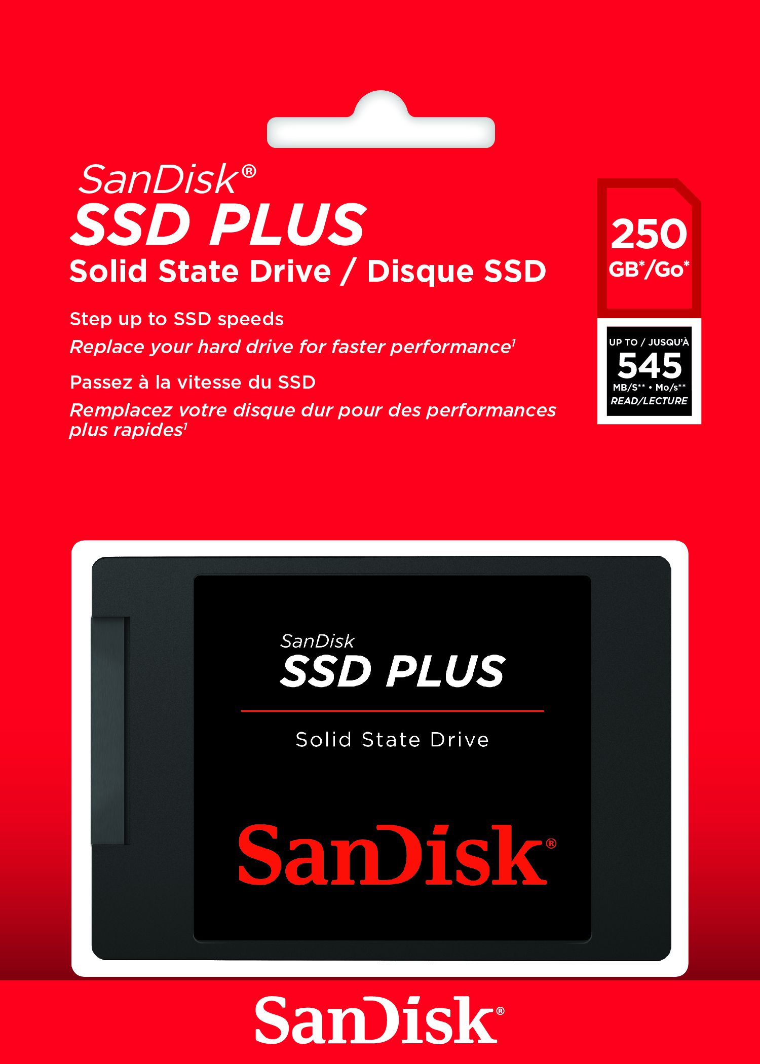 SanDisk SSD Plus 2.5' SATA 250GB