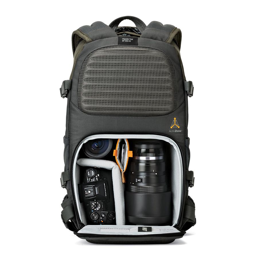 Lowepro Flipside Trek BP 250AW gris/vert