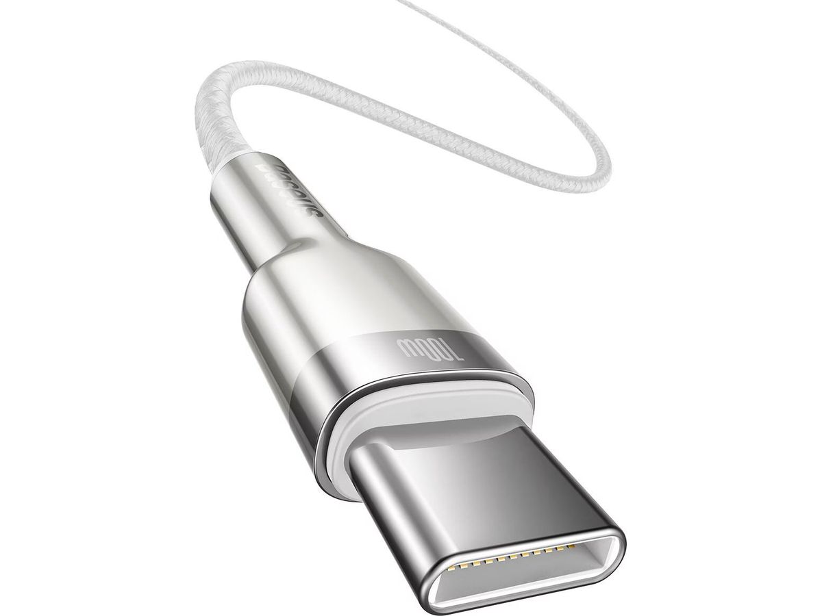 Baseus USB-C to USB-C 2m 100W White