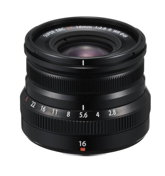 Fujinon XF 16mm F2.8 R WR Black Swiss G