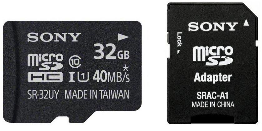 Sony MicroSDHC 32GB Class10 UHS-I