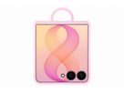 Samsung Flip 8 Silic Ring Magnet Pink