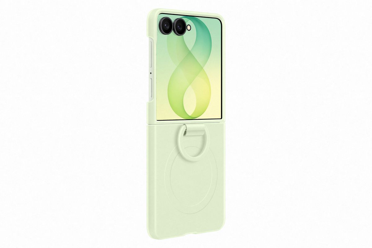 Samsung Flip 8 Silic Ring Magnet Mint