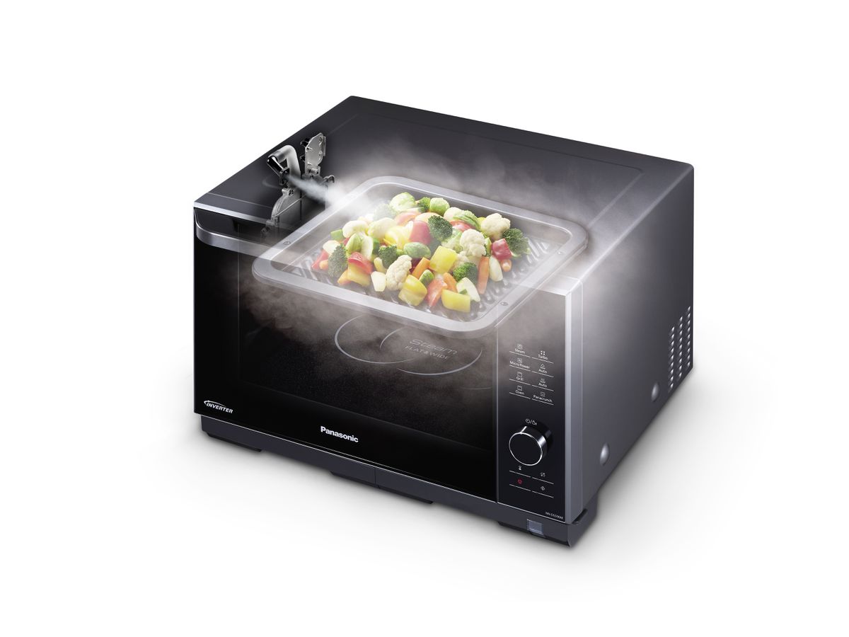 Panasonic Kombi Steam DS596 Edelstahl