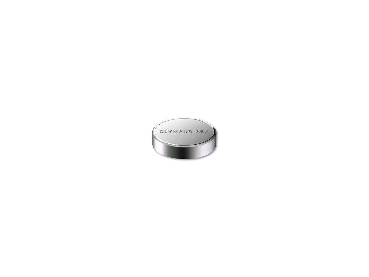 Olympus LC-48 Silver Lens Cap metal