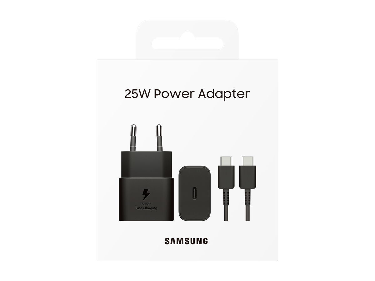 Samsung 25W PD Power Adapter black