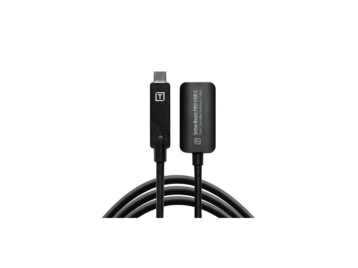 TetherBoost Pro USB-C Ext Cable Blk