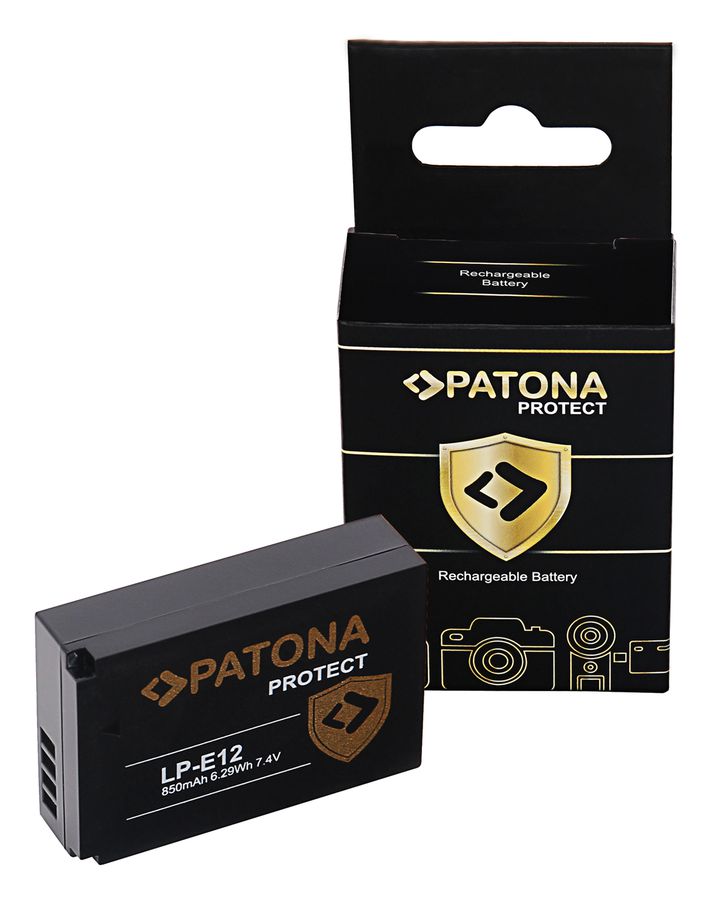 Patona Protect Batterie Canon LP-E12