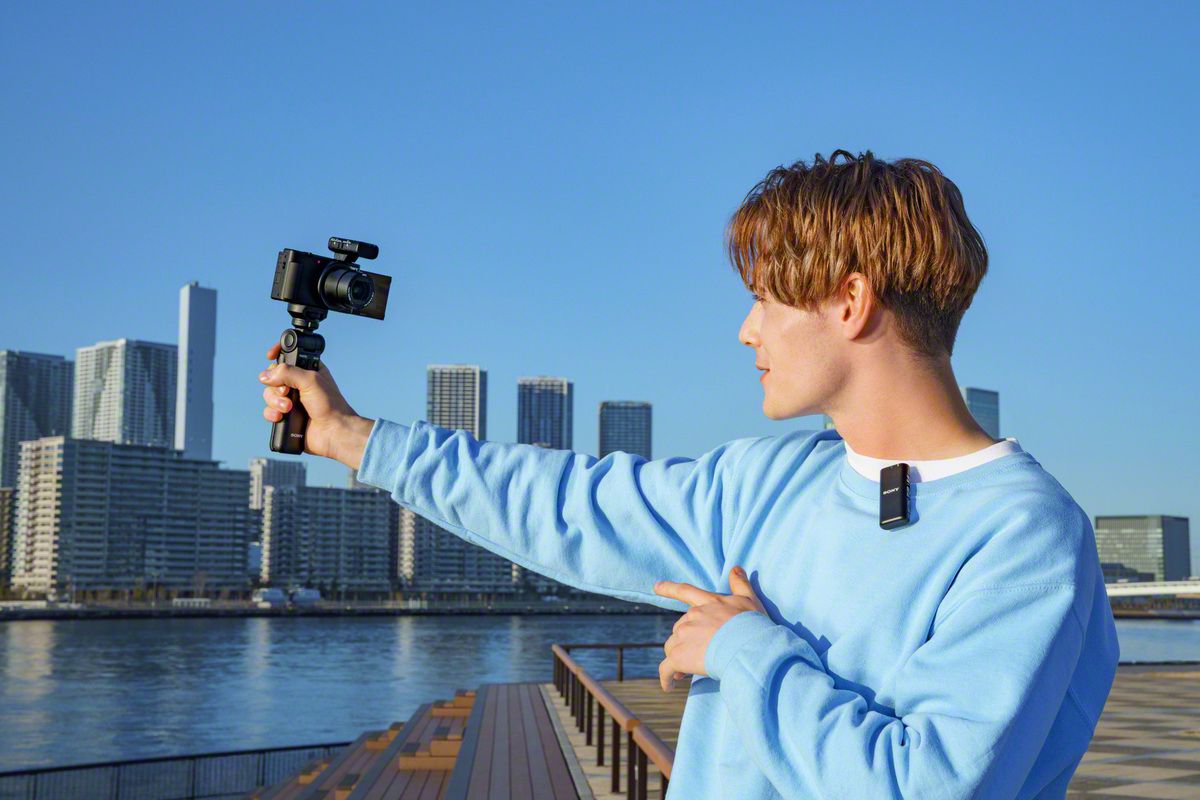 Sony ECM-W2BT Bluetooth Wireles Mic