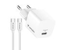 Verbatim Mini GaN Charger 20W + 1m Cable