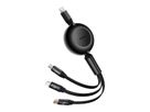 Baseus USB-C 3-in-1 Cable 1.1m Black