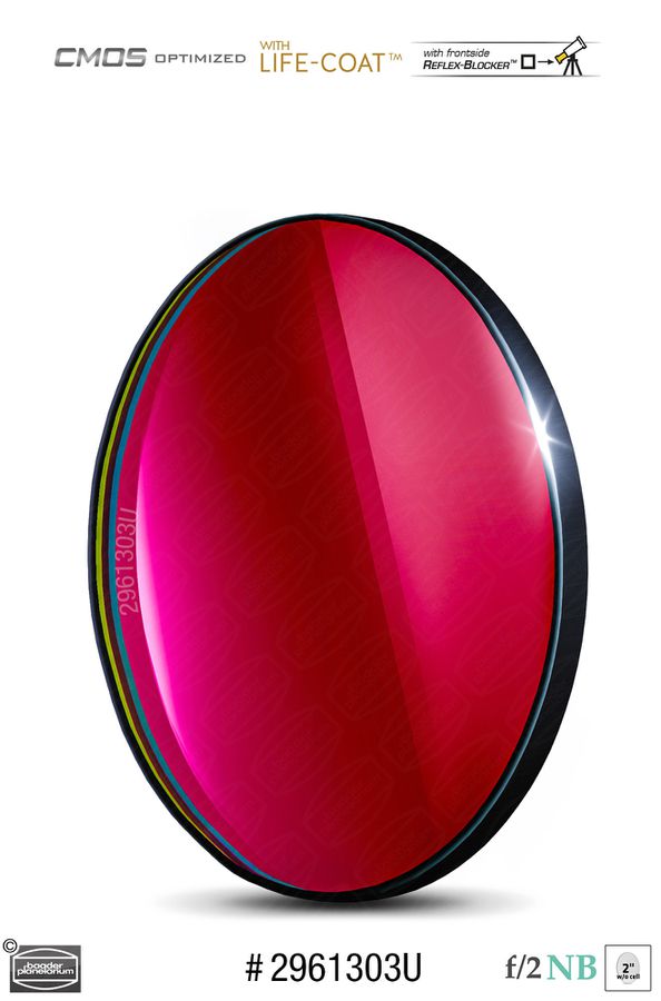 Filtre bande étroite SII (6.5nm) 47.4mm