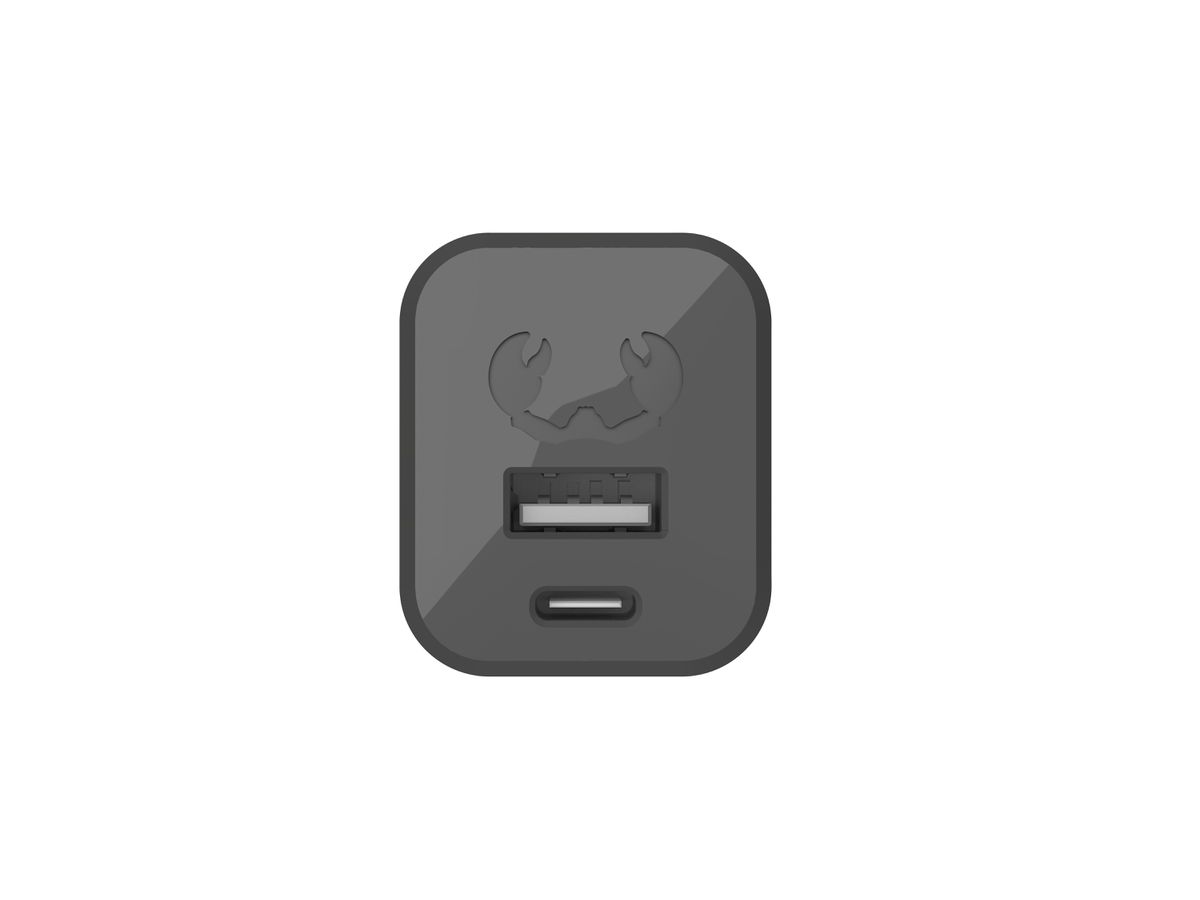 Fresh'N Rebel Mini Charger USB-C + A PD Storm Grey 30W