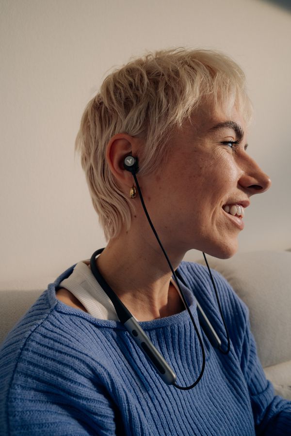 Verbatim Neckband Earbuds ANC Black