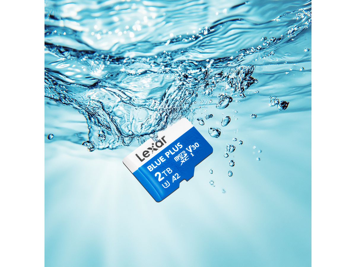 Lexar microSDXC 100MB/s Blue Plus 64GB