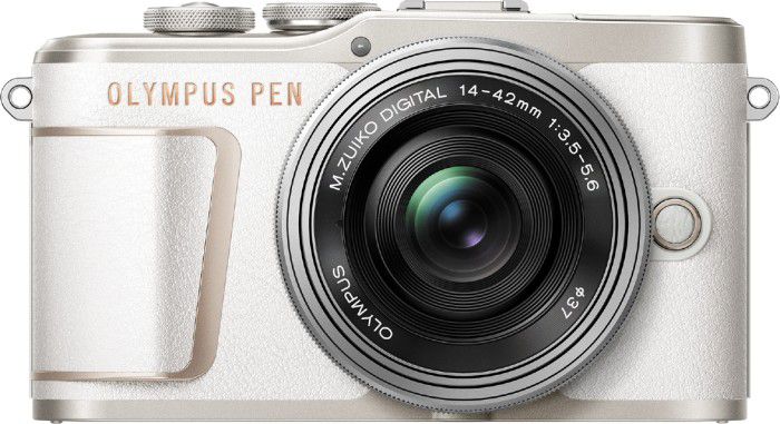 Olympus E-PL10 Pancake Zoom Kit wht/slv