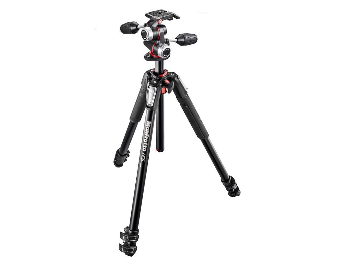 Manfrotto 055XPRO Alu Tripod w/3W Head