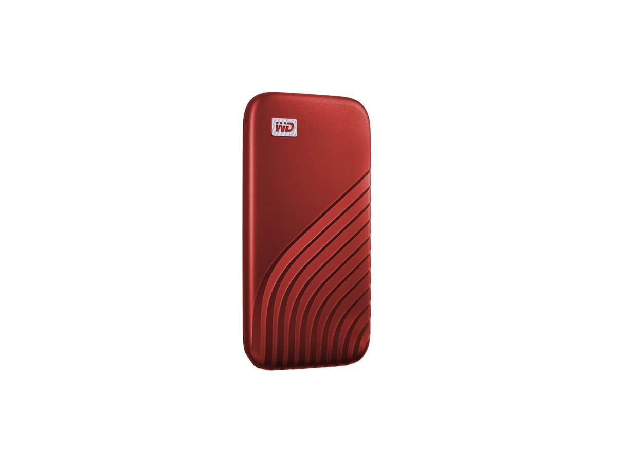 WD My Passport SSD 2TB red