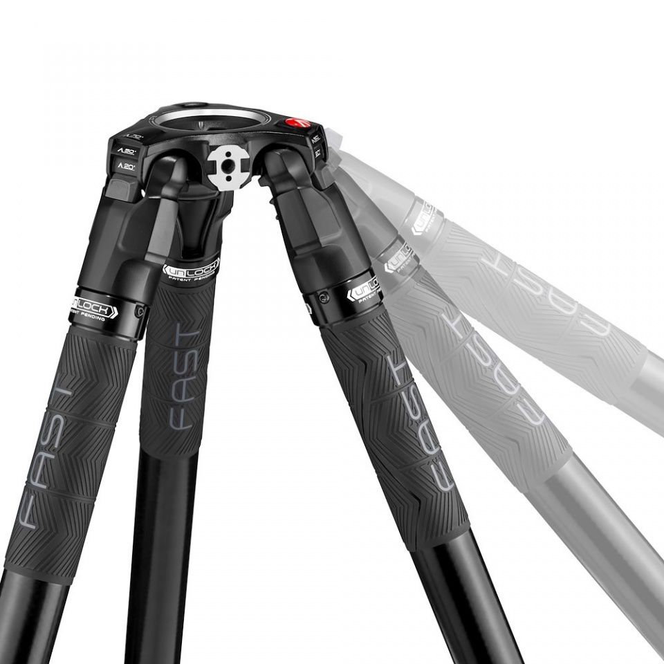 Manfrotto 612 Head w/Fast Single Leg CF