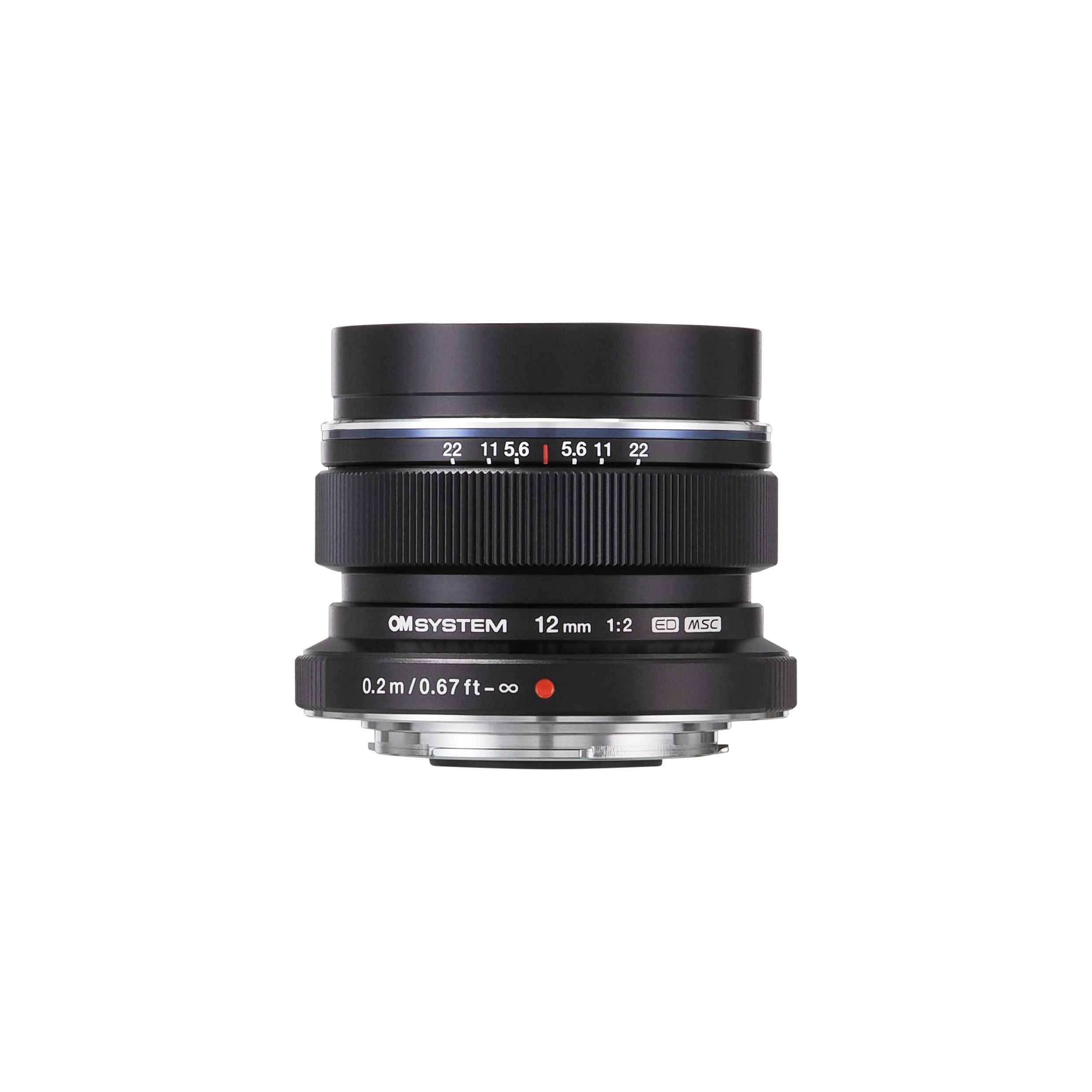 OM System m.Zuiko 12mm F2.0 black