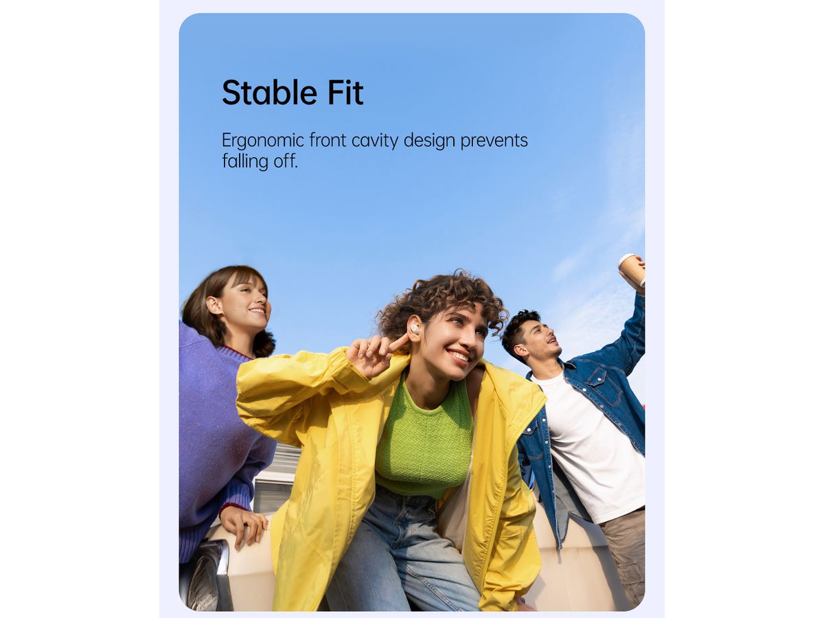 Baseus Bass BD1 TWS Earbuds White