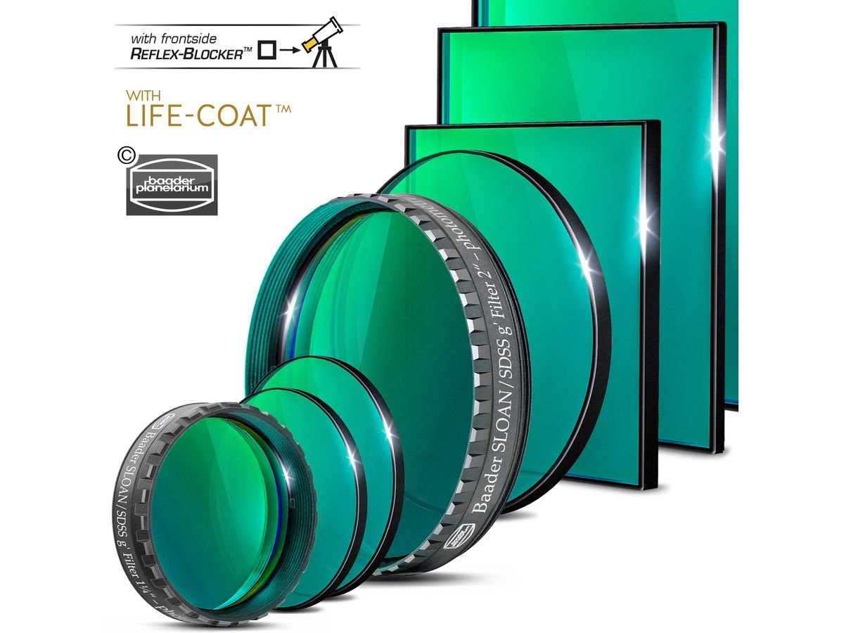 Baader SLOAN/SDSS g' Filter 1¼"