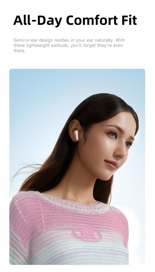 Baseus Bass BS2 Lite TWS Earbuds Pink