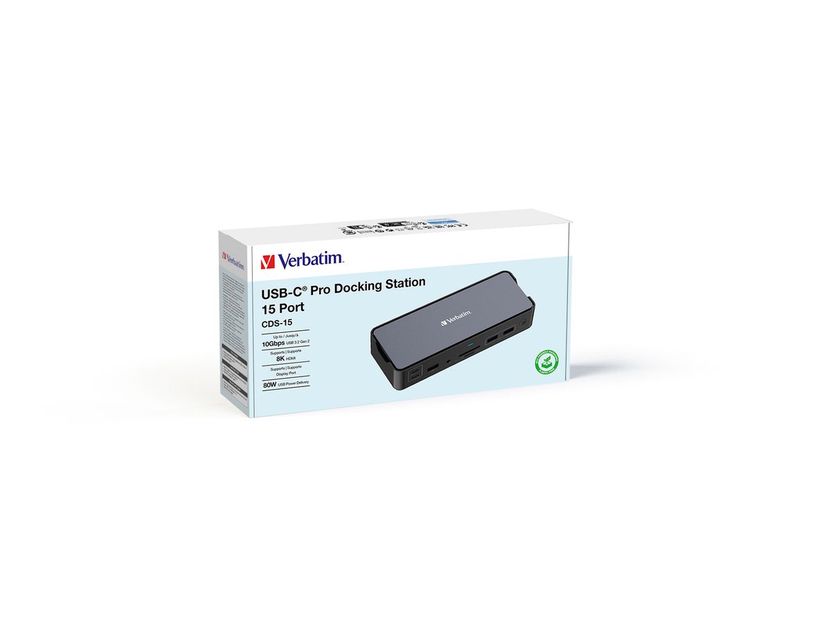 Verbatim Docking Station 15 Port