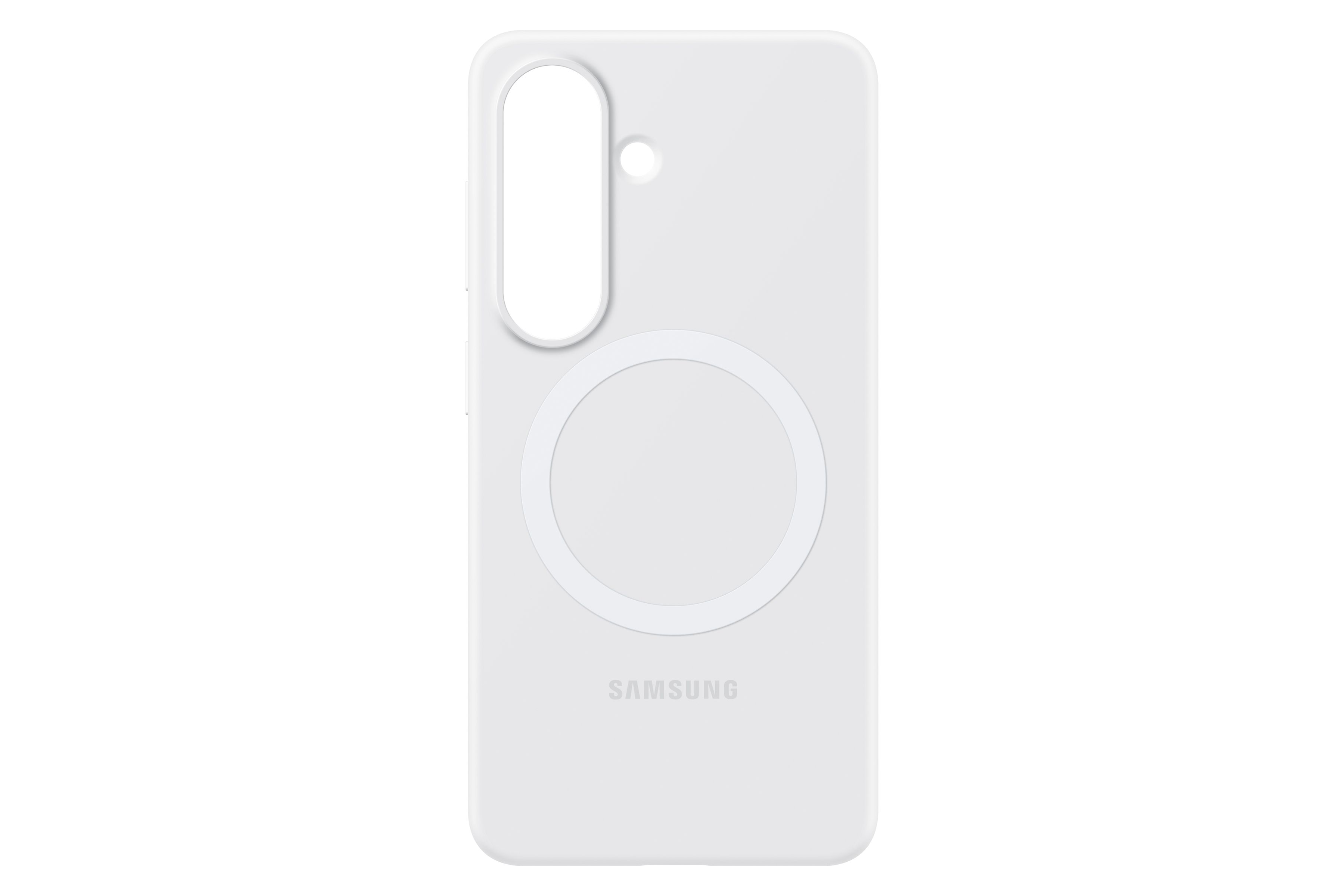 Samsung S26 Silicone Magnet Case White