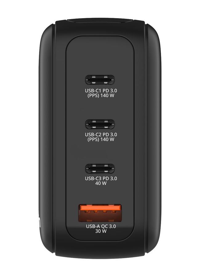 Verbatim Mini GaN Charger 140W Display