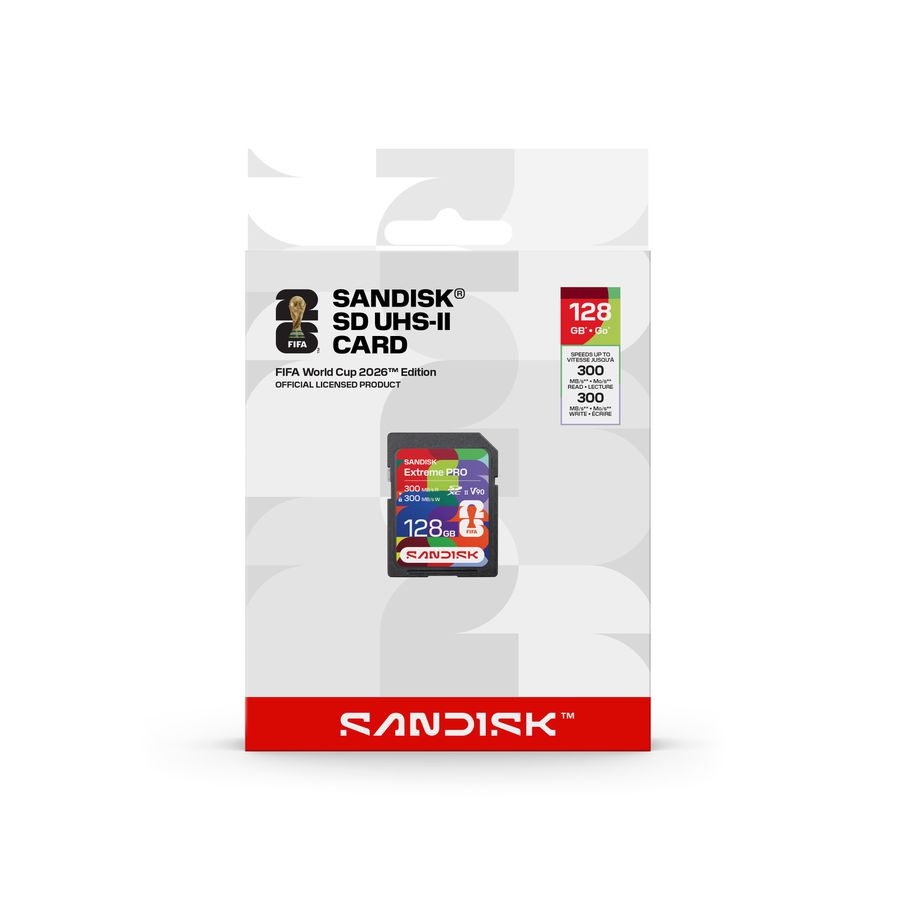 SanDisk Extreme PRO SD FIFA 2026 128GB