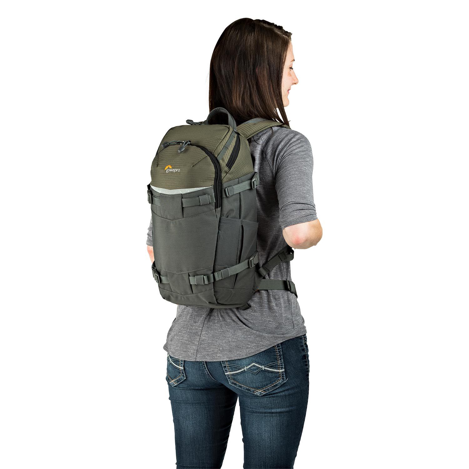 Lowepro Flipside Trek BP 250AW gris/vert