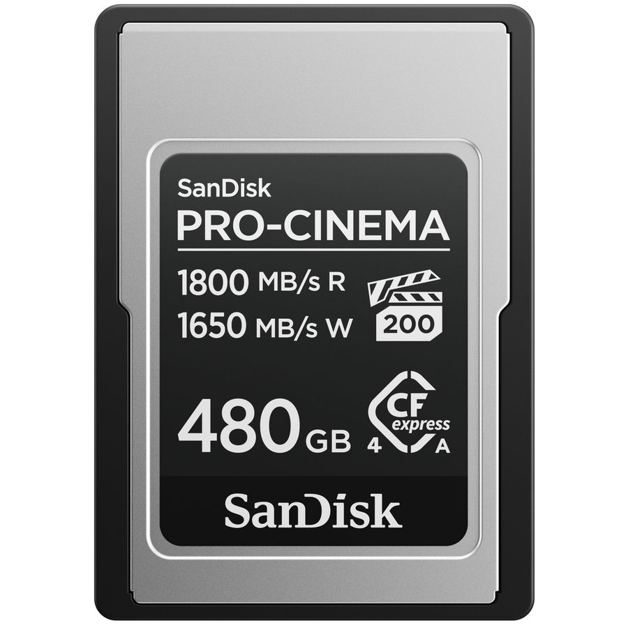 SanDisk CFexpress PRO-CINEMA Typ-A 480GB