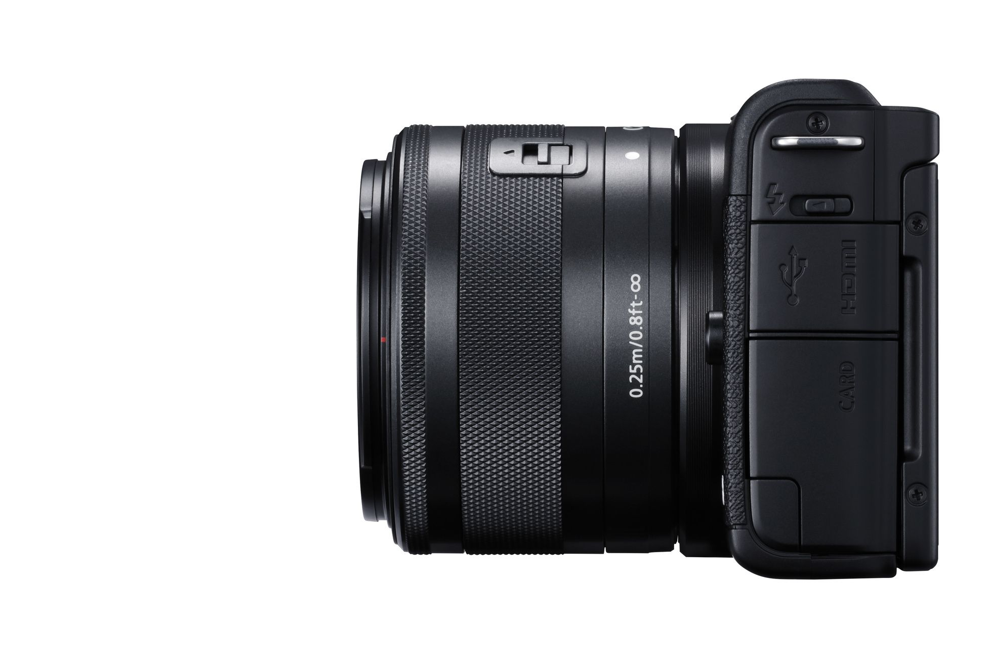 Canon EOS M200 + 15-45mm Schwarz