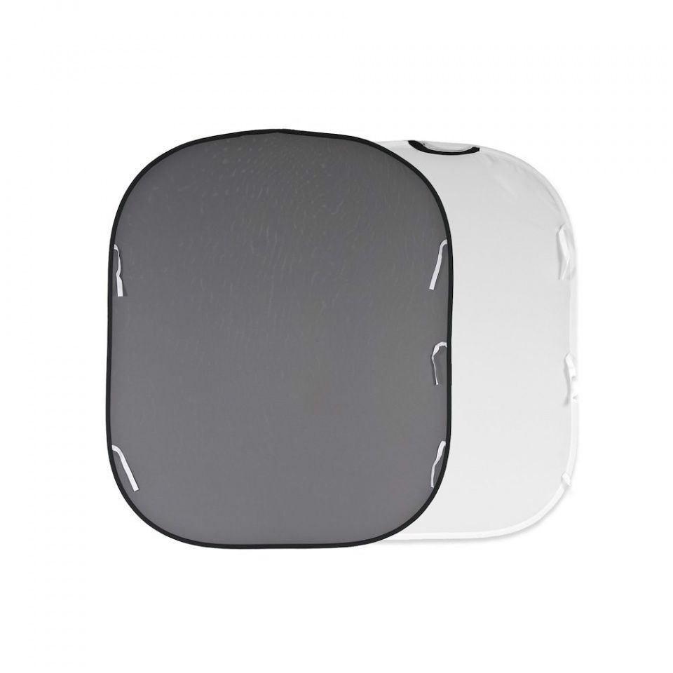 Manfrotto Plain Coll 1.5x1.8m Whit/MGrey