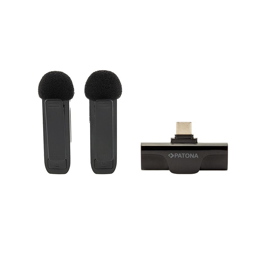 Patona Wireless 2 Lavalier USB-C Set