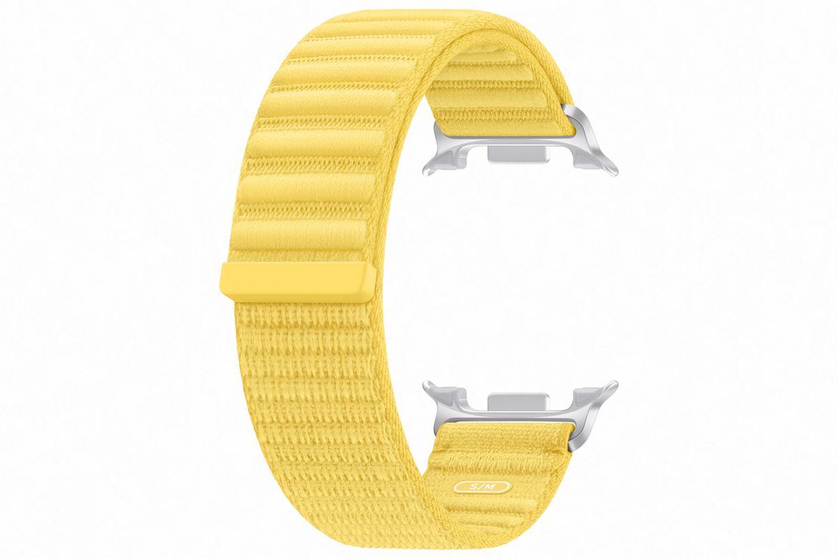 Samsung Watch 9 Fabric Band (S/M) Yellow