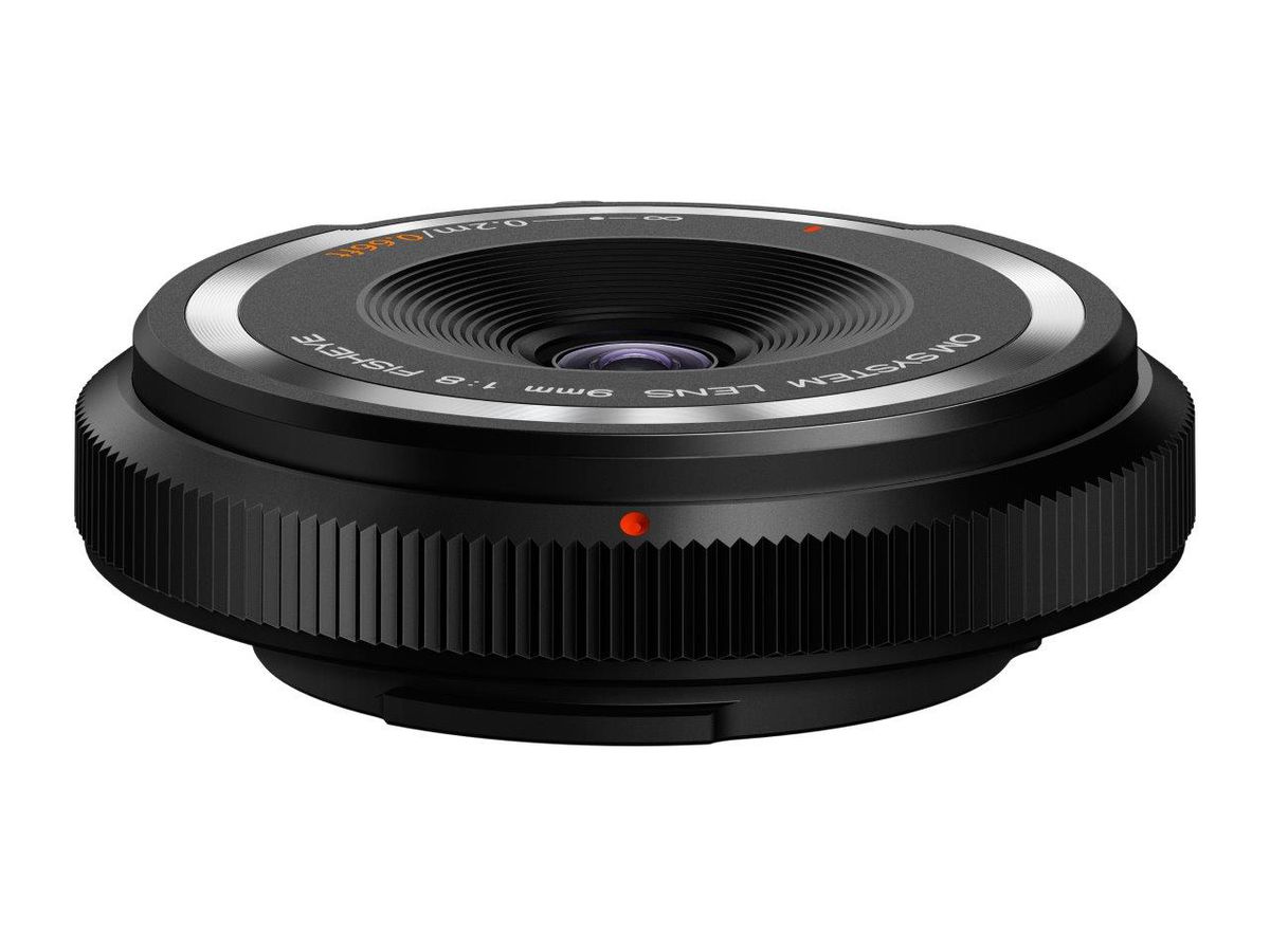 OM System Body Cap Lens 9mm 1:8 fisheye