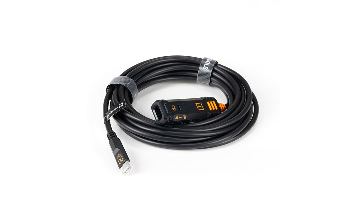 TetherPro 10G USB-C Ext Cable 4.8m Blk