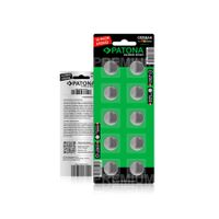 Patona 10 pièces CR2032 pile alcaline
