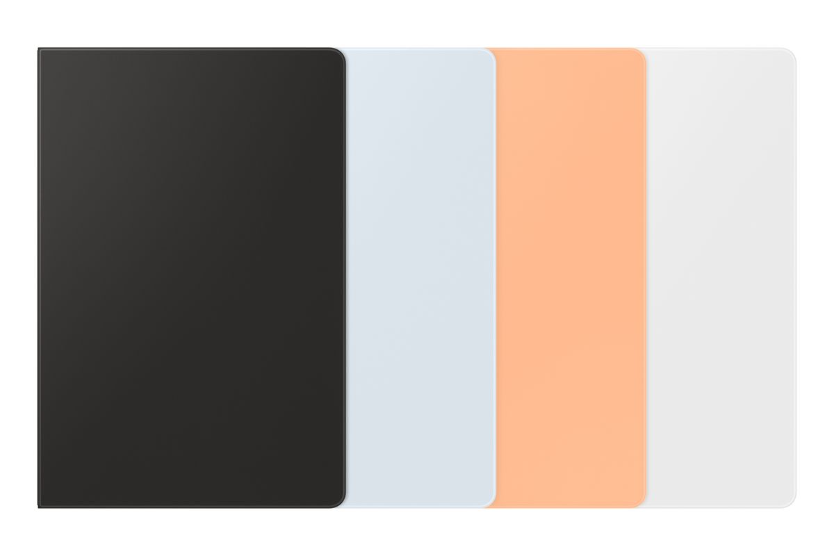 Samsung Tab S10FE+ Book Cover White